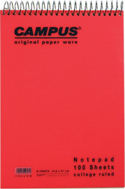 CAMPUS בלוק צהוב קמפוס pp A5