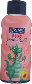 ד"ר פישר KIDS שמפו ומרכך לילדים