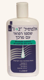 אלפוסיל 2 ב-1 שמפו רפואי עם מרכך