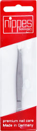 גרמניה NIPPES SOLINGEN פינצטה אלכסון רחבה אל חלד 9 ס"מ