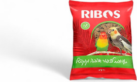 RIBOS ריבוס | תערובת לציפורי אהבה וקוקוטילים | 1 ק"ג