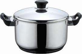 La Kitchenette סיר נירוסטה בגודל 24/10 ס"מ מתאים לאינדוקציה - כשר מסדרת מדריד של השף SEGEV