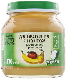 פרינוק מחית תפוח עץ, אגס ובננה