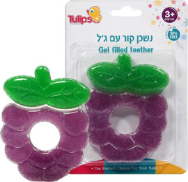 טוליפס נשכן קור עם ג'ל - סגול ירוק