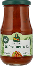 אוליביה רוטב לפסטה עגבניות ובזיליקום