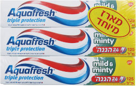 אקווה פרש משחת שיניים מנטה עדין