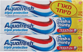 אקווה פרש משחת שיניים מנטה