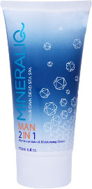 Soft Touch MINERALIQ סט אפטר שייב באלם + קרם לחות