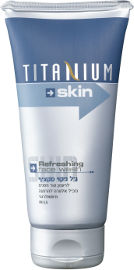 CARELINE TITANIUM SKIN תרחיץ ג'ל לפנים