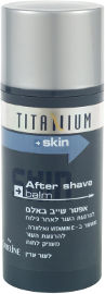 CARELINE TITANIUM SKIN אפטר שייב באלם