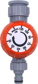 אלגו טיימר השקיה מכני 8001JR ברז אחד 3/4" עד 120 דקות - קוצב אוטומטי עם סגירה עצמית ללא סוללה