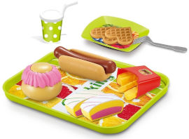 Pit Toys סט משחק באוכל לילדים - עושים נקניקיות