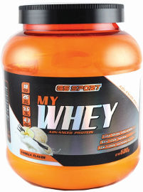 G.S ספורט MY WHEY אבקת חלבון מתקדם בטעם וניל