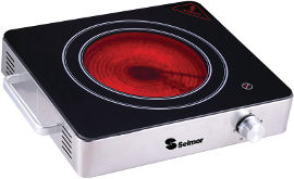 Selmor כירה חשמלית קרמית משפת יחיד דגם 565