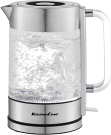 KITCHENCHEF קומקום זכוכית חשמלי 1.7 ליטר KitchenChef קיטשן שף 5231