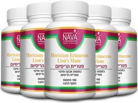 Nava הריסיום 450 מ"ג (180 כמוסות)-5 יח'