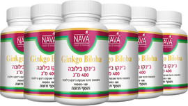 Nava ג'ינקו בילובה 400 מ"ג (180 כמוסות)
