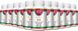 Nava רליף אלוורה ובבונג (180 כמוסות)- 11 יח'