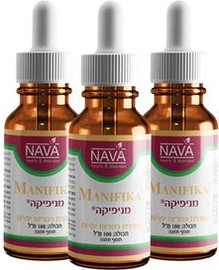 Nava מניפיקה בטיפות 100 מ"ל Manifika- 3 יח'