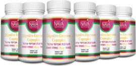 Nava אנזימי עיכול קומפלקס (120 כמוסות)- 5 יח'