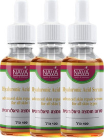 Nava סרום חומצה האילרונית 100 מ"ל - שלישייה