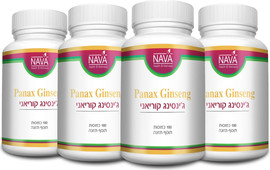 Nava גינסנג קוריאני - panax ginseng- 2יח