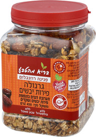 פנינה רוזנבלום גרנולה פירות יבשים לא קלויה ללא תוספת סוכר