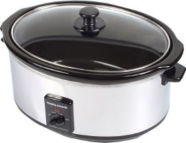 MORPHY RICHARDS סיר בישול איטי 8 ליטר נירוסטה דגם 48735