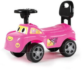 I AM Toys בימבה עם צופר ואפקטים קוליים לילדים - פרפר ורוד