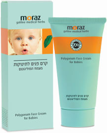 מורז קרם פנים לתינוקות מצמח הפוליגונום