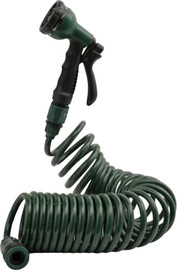 Garden קפיצינור 7.5 מטר כולל אקדח מים בעל 7 מצבים Garden גארדן ka7.5
