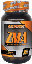 G.S ספורט ZMA כמוסות אבץ, מגנזיום וויטמין B6