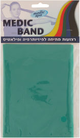 מדיק ספא רצועות מתיחה לפיזיותרפיה ופילאטיס-ירוק