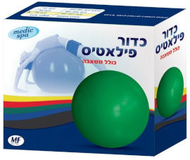 Medic Spa כדור פיזיו / פילאטיס עם משאבה בקוטר 75 ס"מ
