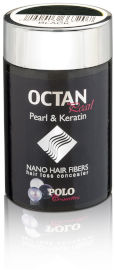 Octan Pearl אבקת סיבים פייבר למילוי שיער אוקטן פרל - צבע שחור