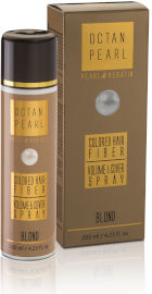Octan Pearl ספריי סיבי שיער לנפח וכיסוי שורשים אוקטן פרל - צבע בלונד