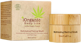 Organic Hemp Line EXFOLIATING מסכת פילינג