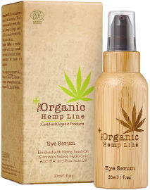 Organic Hemp Line סרום רב עוצמה לעיניים