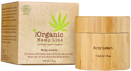 Organic Hemp Line תחליב גוף עדין
