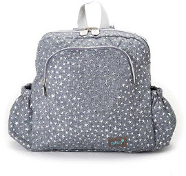 gitta תיק גן mini Ideal גיטה ג'ינס כוכבים