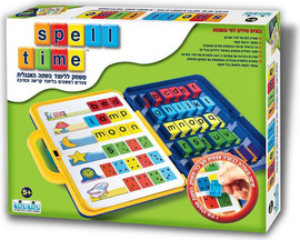 קודקוד Spell Time - משחק צבעוני לפיתוח השפה האנגלית - קודקוד