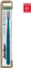 ג'ורדן מברשת שיניים רכה למבוגרים GREEN CLEAN סופט צבע כחול