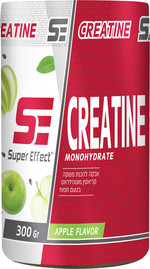 Super Effect קריאטין מונוהידראט בטעם תפוח