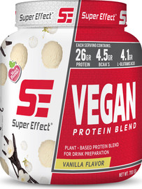 Super Effect אבקת חלבון טבעונית וניל