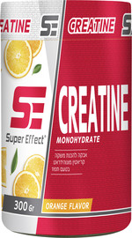 Super Effect קריאטין מונוהידראט בטעם תפוז