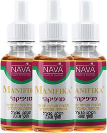 Nava מניפיקה 30 מ"ל - טיפות- 3 יח'