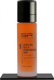 SR Cosmetics פילינג חומצות לעור שמן ובעייתי 100 מל