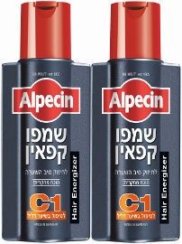 אלפסין מארז שמפו קפאין