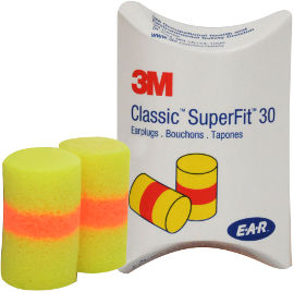 3M אטמי אוזניים סופר פיט ספוג