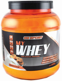 G.S ספורט MY WHEY אבקת חלבון מתקדם בטעם עוגיות